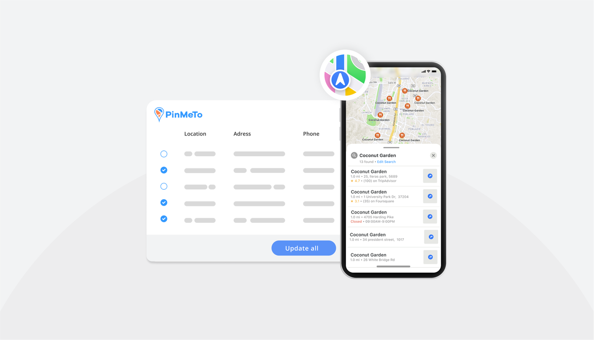 listings on Apple Maps cover